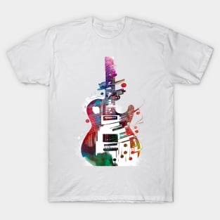 Guitar music art #guitar #music T-Shirt